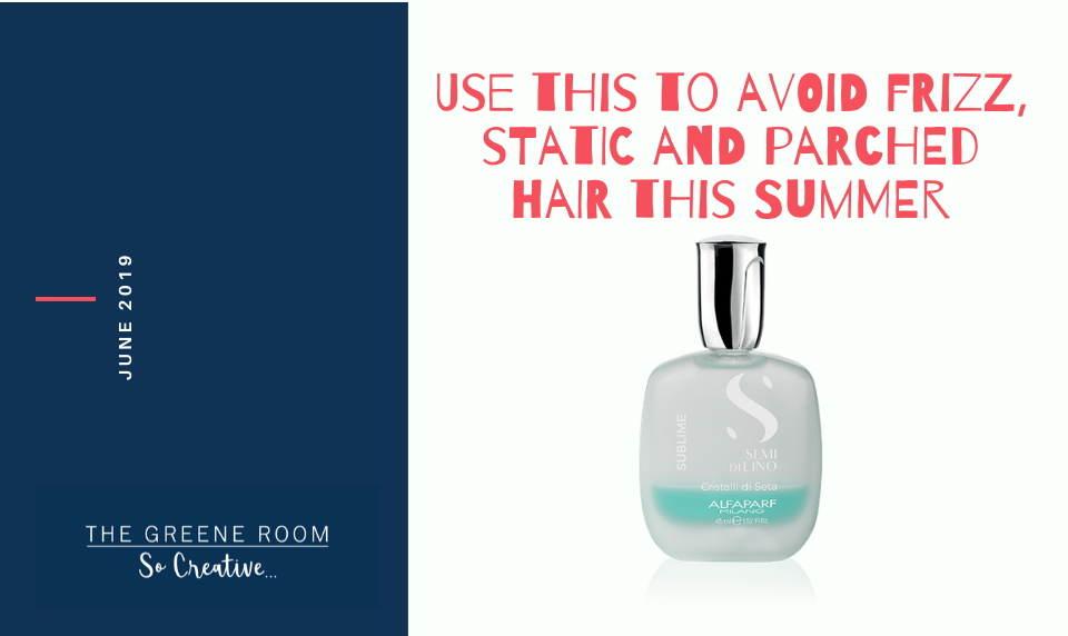 Use this to avoid frizz, static and parched hair this Summer