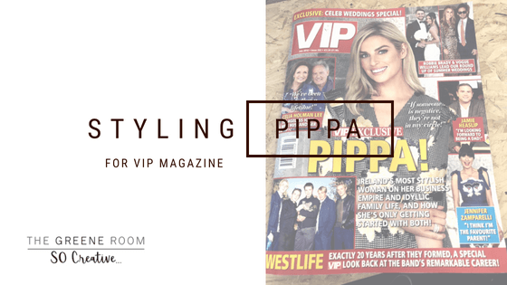 Styling Pippa for VIP Magazine
